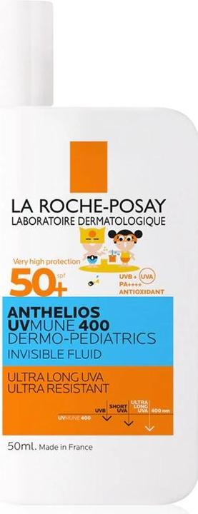 Actual product image La Roche Posay Kids Invisible Fluid UVMune (Sun lotion, SPF 50+, 50 ml, 73 g)