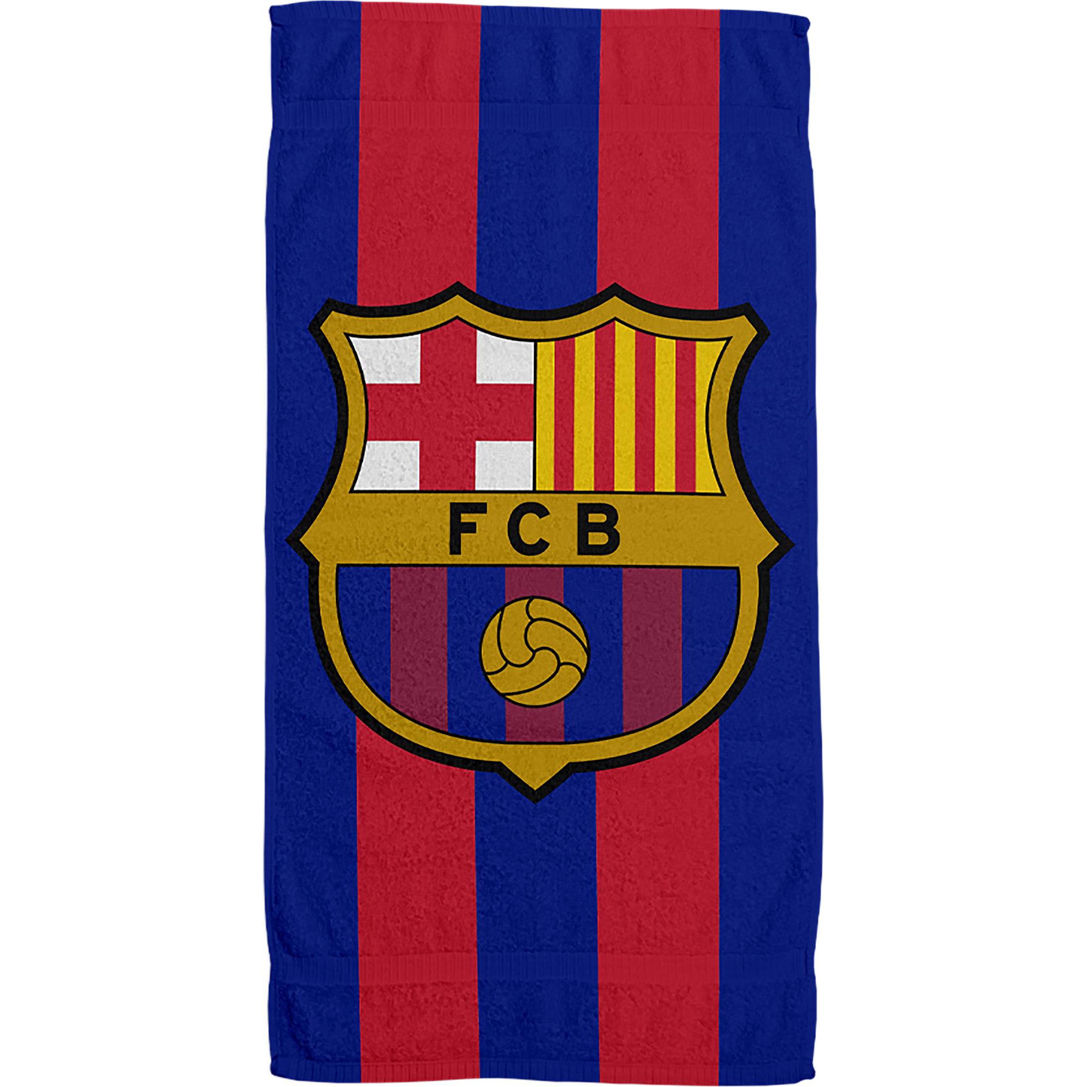 Thumbnail - Van der Meulen, Strandtuch, FC Barcelona Badetuch Blaugrana 100x180cm