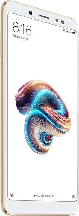 Produktbild Xiaomi Redmi Note 5 (32 GB, Gold, 6", Hybrid Dual SIM, 4G)