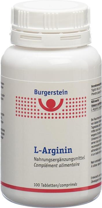 Actual product image Burgerstein L-Arginine (100 pcs., Capsules, 200 g)