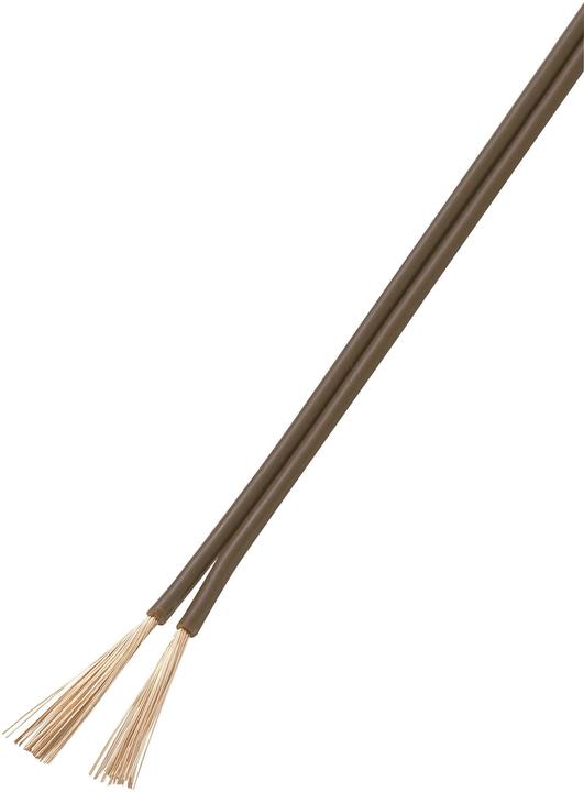 Image du produit Tru Components Toron 2 x 0.50 mm² Marron 93030 (25 m)