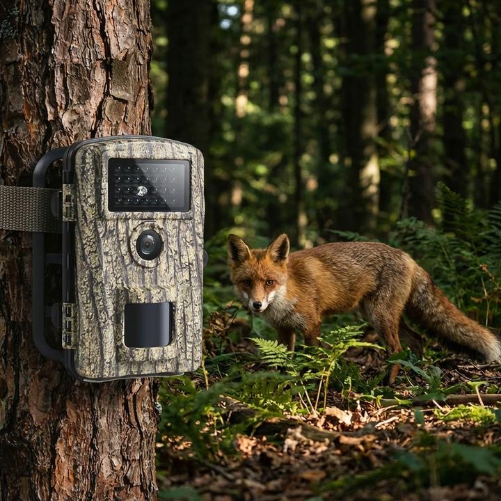 Actual product image iSnatch Camouflage wildlife camera with motion sensor, night vision and microphone, IP66