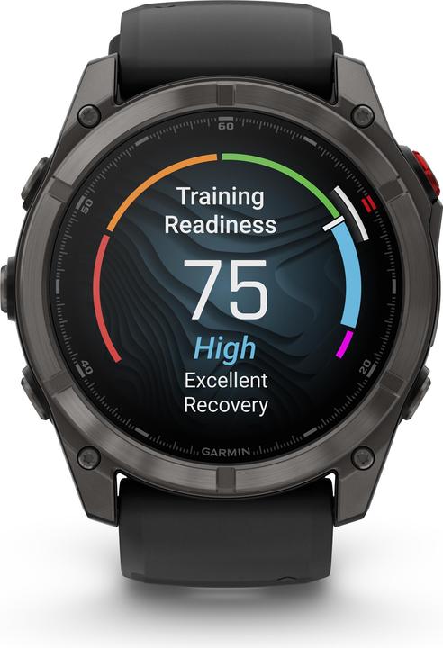 Produktbild Garmin fēnix® 8 Pro 51mm DLC Titan (51 mm)
