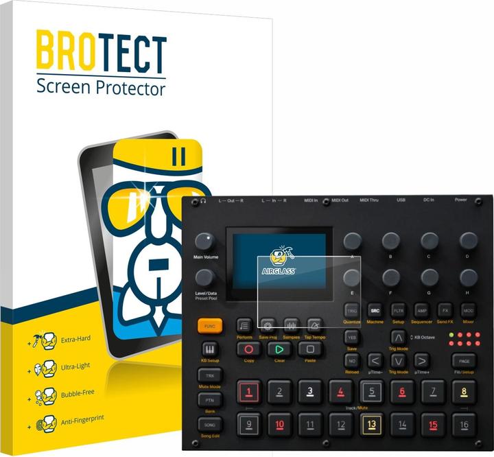 Produktbild BROTECT AirGlass Panzerglasfolie (Audiogerät Bildschirm-Schutzfolie)