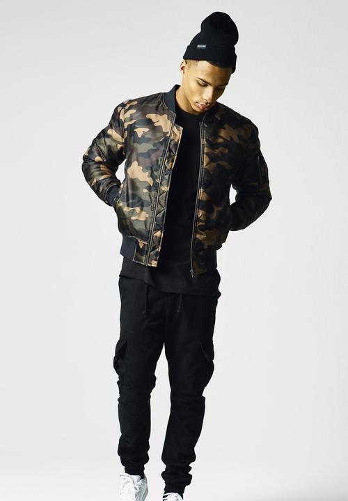 Image du produit Urban Classics Camo Basic Bomber Jacket (S)