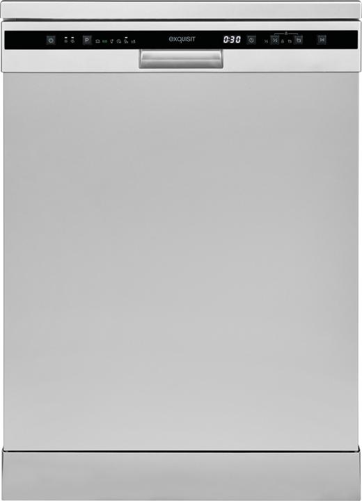 Produktbild Exquisit GSP6312-030D silber, Geschirrspüler (Standgerät)