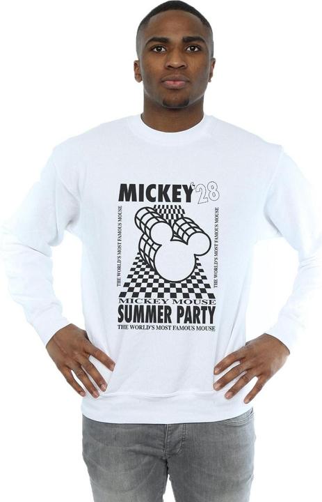 Immagine prodotto Disney Mickey Mouse Summer Party Felpa Uomo (M)