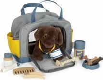 Image du produit small foot Hund mit Tasche und Pflege-Set (20 cm)
