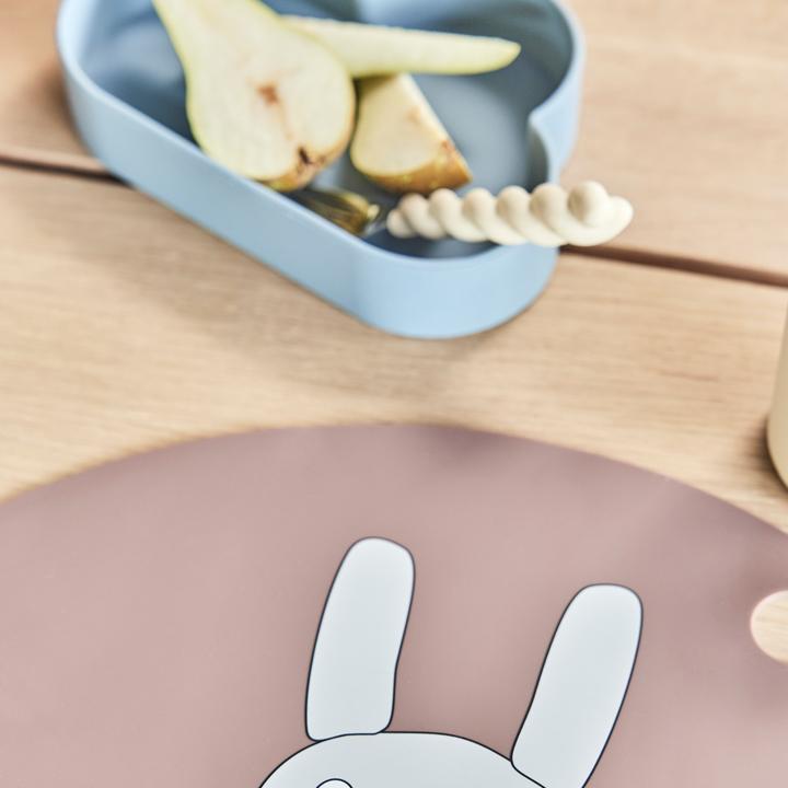 Actual product image OYOY Mini Children's Table Set Pompom Rabbit Ø39 cm