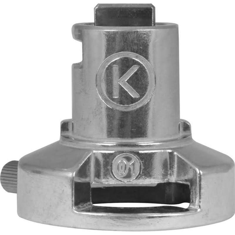 Thumbnail - Kenwood Adapter KAT001ME für Niedrigtourenanschluss, Zubehör Küchengeräte, Silber