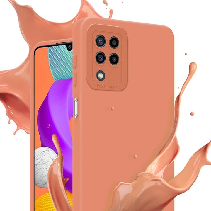 Actual product image Cadorabo Case for Samsung Galaxy M22 / M32 4G in TPU Fluid LM162 Style (Samsung Galaxy A32, Samsung Galaxy M22)