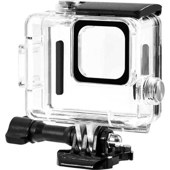 Puluz Custodia impermeabile per GoPro HERO 4K 2024, Accessori action cam, Trasparente