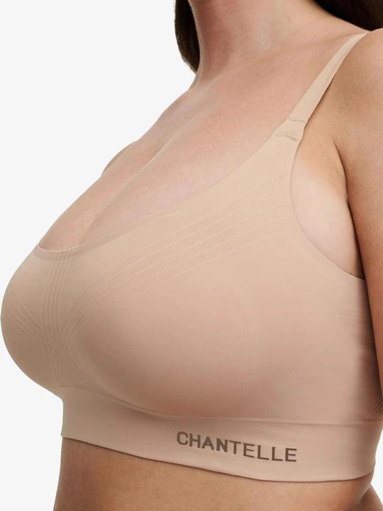Actual product image Chantelle Bustier "Smooth Comofort" powder (Single pack, XL, 42 A)
