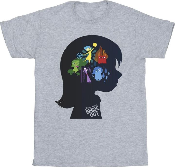 Image du produit Disney - T-shirt INSIDE OUT HEAD SILHOUETTE - Homme (5XL)