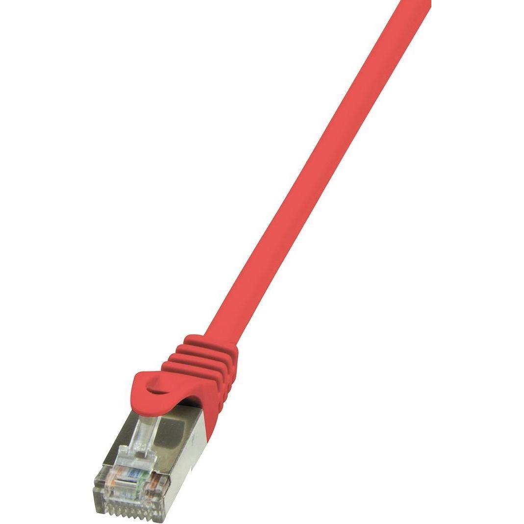 LogiLink Netzwerkkabel (F/UTP, CAT5e, 0.25 m), Netzwerkkabel