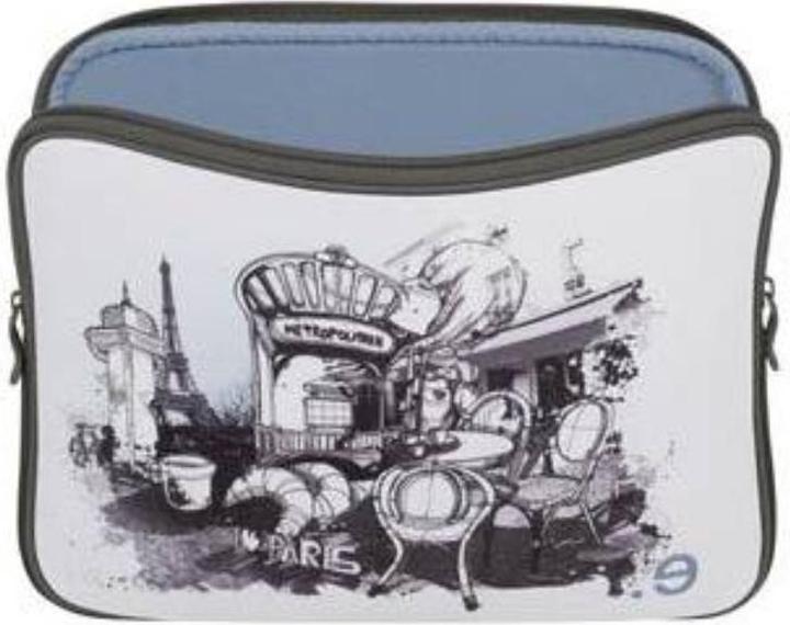Produktbild Be.ez Hülle für MacBook Pro 15“ LA Edition Kleid ‚I LOV PARIS‘ mit Reissverschluss (15")