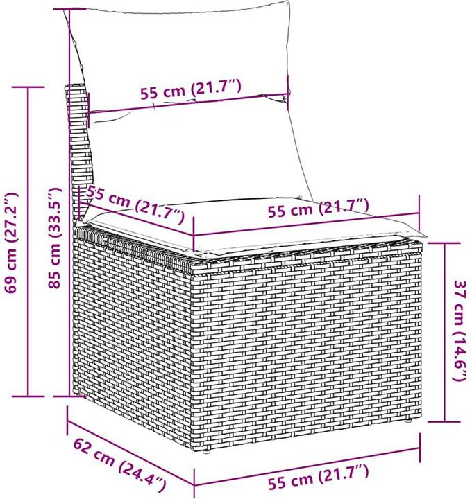 Produktbild vidaXL Zoe