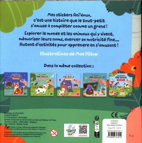 Produktbild Mes stickers ani'doux du monde