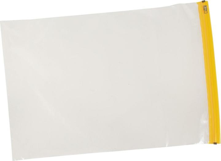 Produktbild Eichner 10 Planschutztaschen A1 transparent/gelb (A1, 10 x)