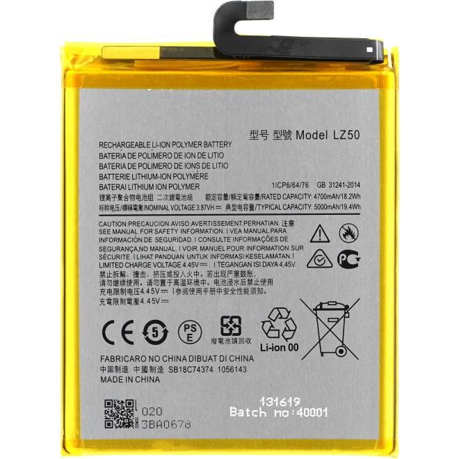 OEM MPS Akku LZ50 für Motorola Moto G 5G Plus/G 2022/G100/One 5G UW, Smartphone Akku