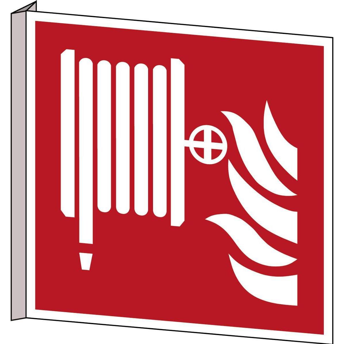 Brady, Etiketten, ISO 7010 Sign - Fire hose reel