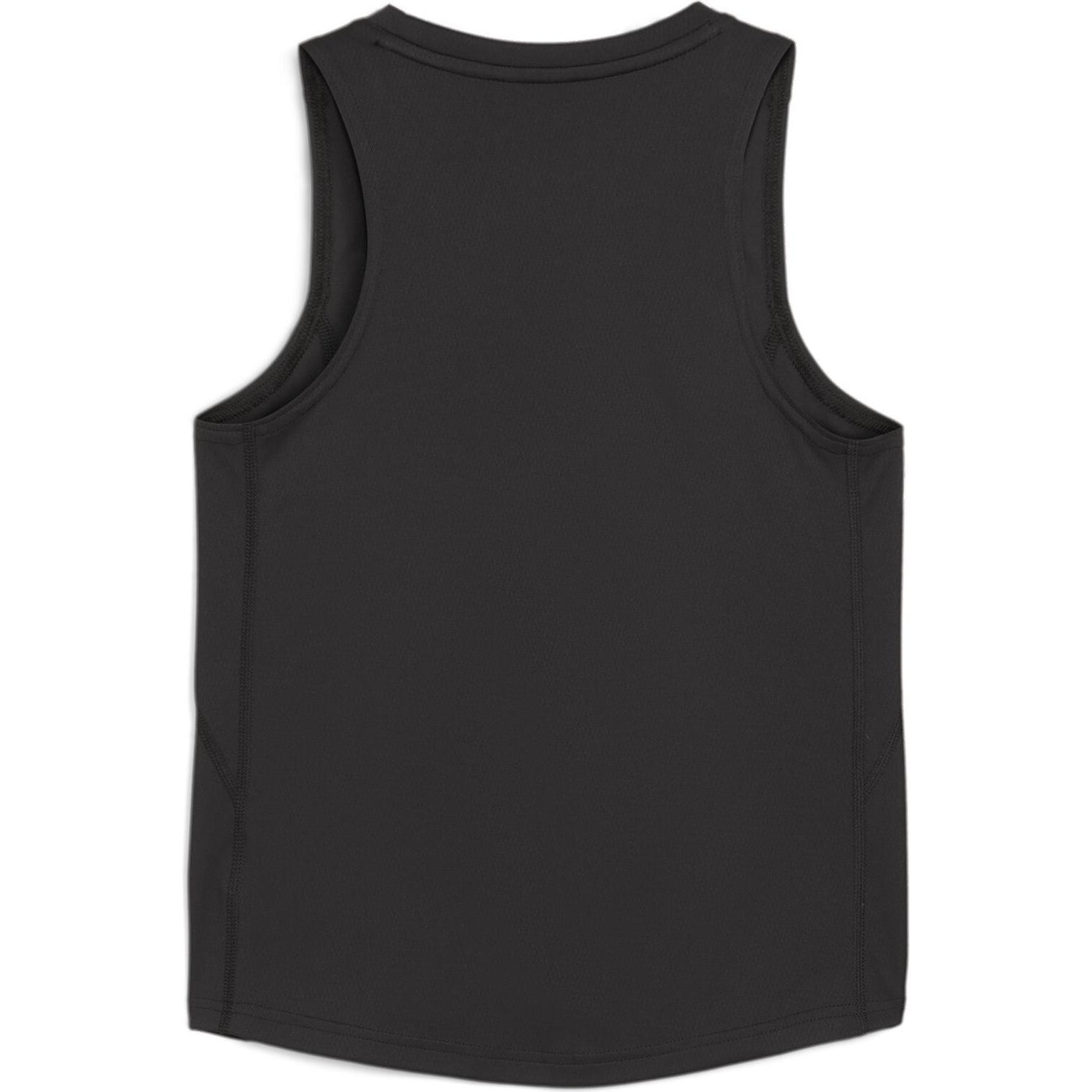 Thumbnail - Puma, Jungen, Sportshirt, Y Cross The Line Singlet 3.0 (140), Schwarz, 140