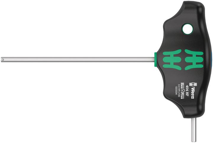 Actual product image Wera 454 Hex-Plus HF 3 x 100 mm