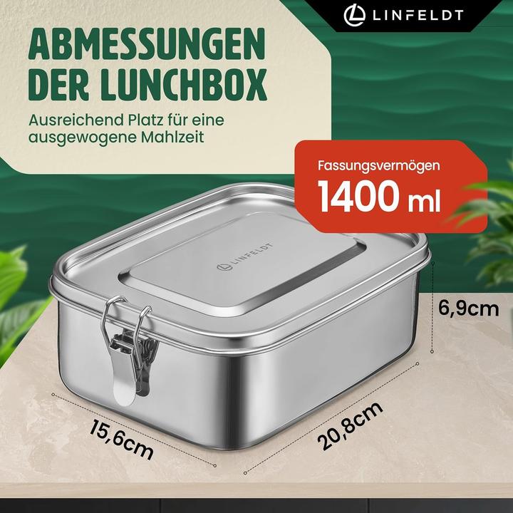 Produktbild Linfeldt Brotdose mit 3 Fächern