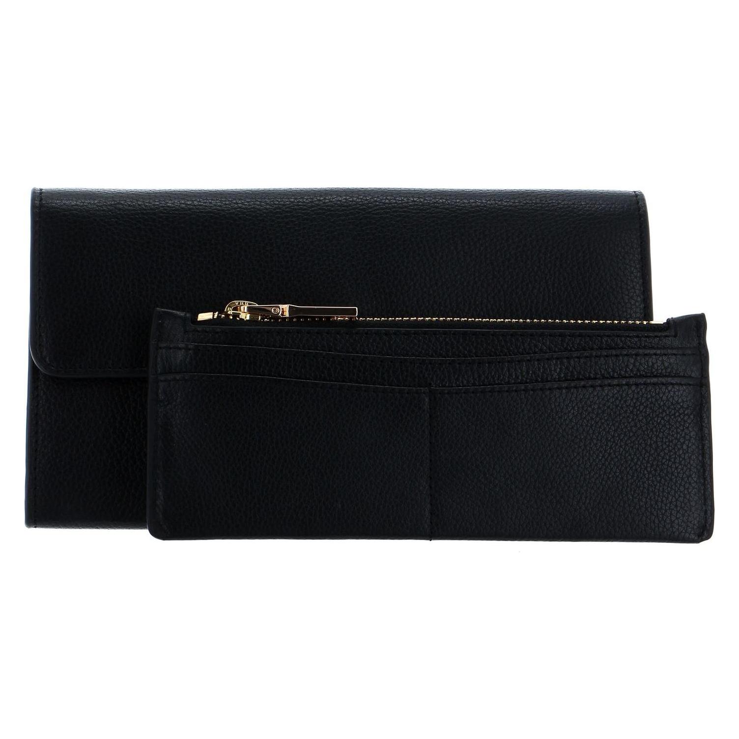 Esprit, Damen, Portemonnaie, Zoe Clutch Wallet, Schwarz