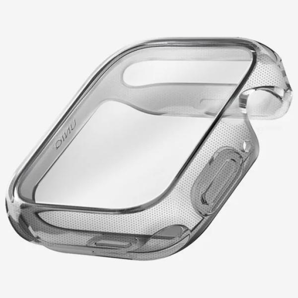 Actual product image Uniq Garde case for Apple Watch 46 mm - smoked