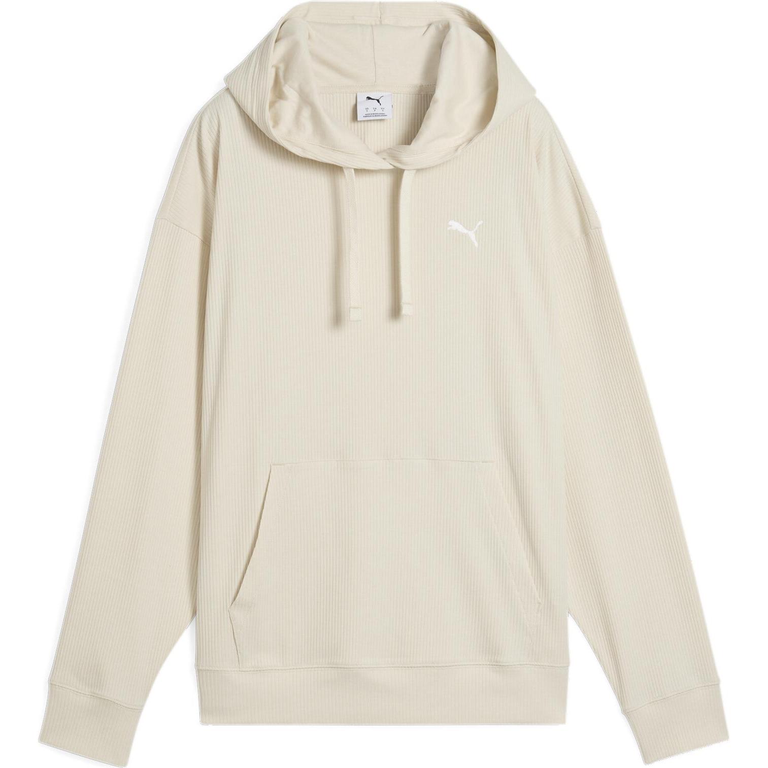 Puma, Damen, Pullover, ESS ELEVATED Comfort Rib Hoodie, Weiss, (XS)