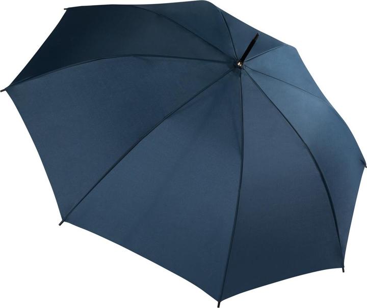 Productafbeelding Idena Blauwe stokparaplu Ø100cm soft-touch design handvat