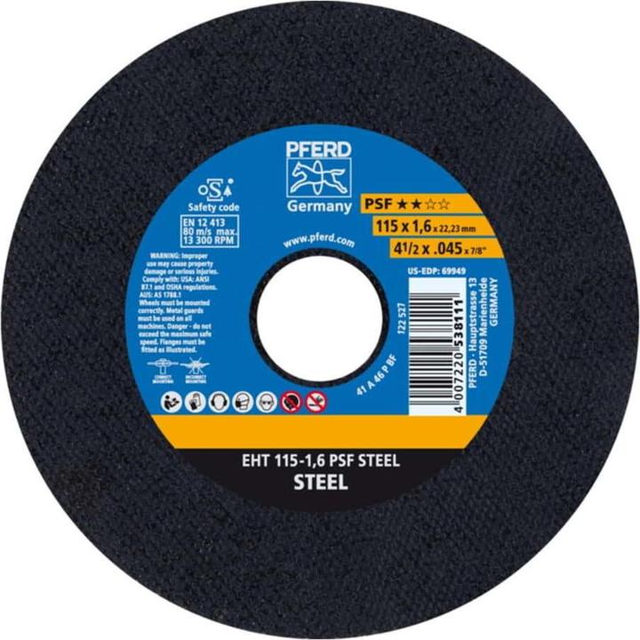 Immagine prodotto Pferd Disco da taglio EHT 2524 PSF STEEL