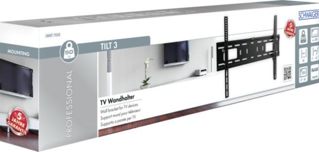 Actual product image Schwaiger Tilt (Wall, 86", 50 kg)