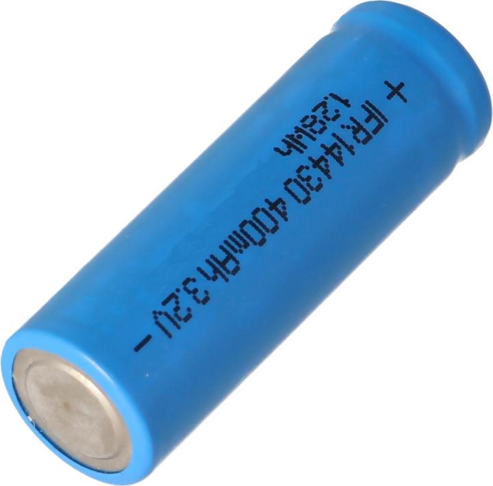 Produktbild AccuCell IFR 14430 - LiFePo4 Akku (Button Top) ungeschützt (1 Stk., 14430, 400 mAh)