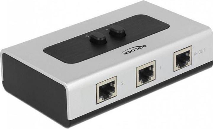 Delock Gigabit LAN Switchbox 2Port manual (2 Ports)