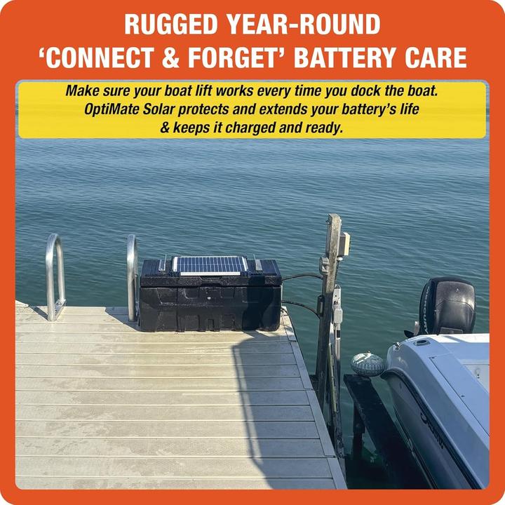 Actual product image Tecmate solar controller 1.67a met 20w solar panel (1.67 A)