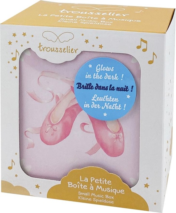Actual product image Trousselier Music box with drawer Ballerina, luminescent.