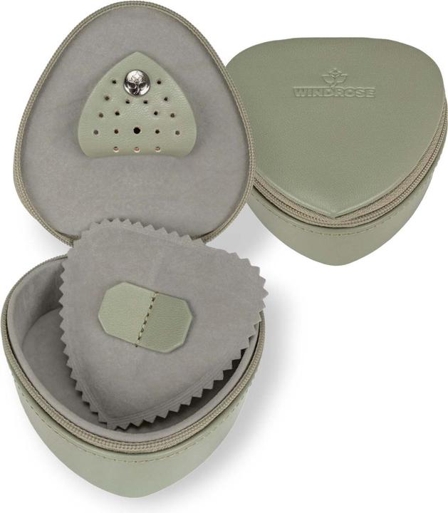 Produktbild Windrose 803739.14 - Kleine Herzdose Merino Moda salbei