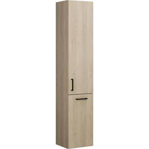 burgbad, Badezimmerschrank, Eqio Hochschrank mit 1 Tür und 1 Wäschekippe, Türanschlag rechts,1760 x 350 mm