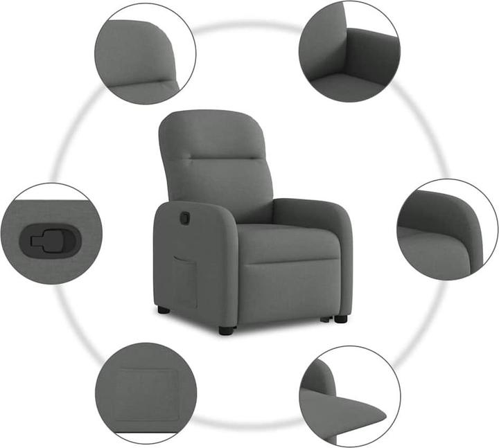 Image du produit vidaXL Relaxsessel mit Aufstehhilfe