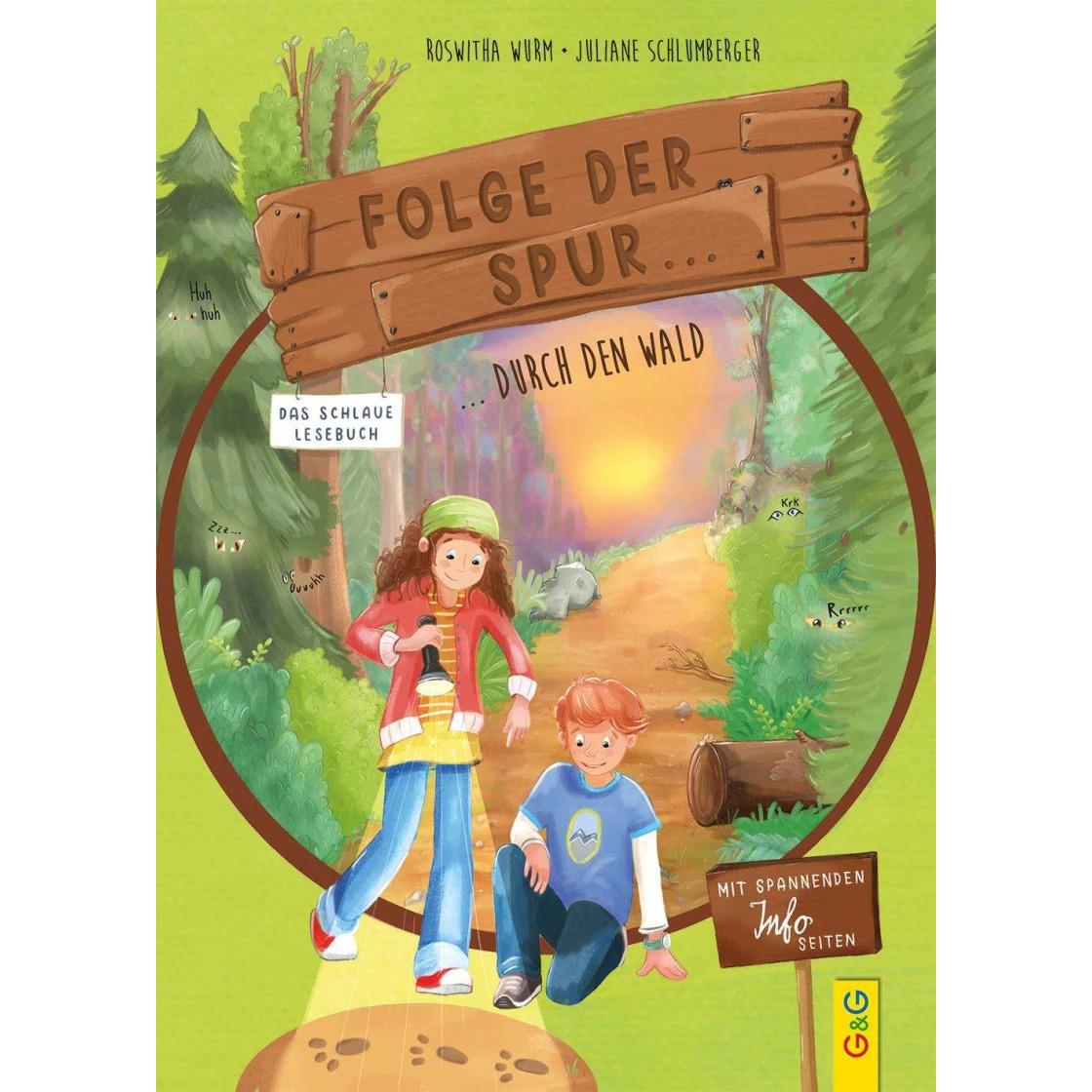 Folge der Spur... durch den Wald, Kinderbücher von Roswitha Wurm, Juliane Schlumberger