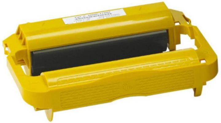 Zebra Thermotransfer-Cartridge Wachs/Harz Etikettendrucker Original Schwarz (6Stk.) (11 cm, Schwarz)