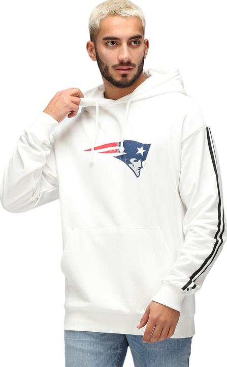 Immagine prodotto Recovered Re:covered Felpa con cappuccio in pile - NFL New England Patriots ecru - M (M)