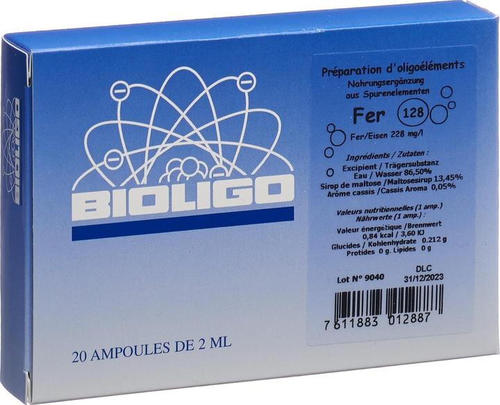 Actual product image Bioligo Fer loosen (1 pcs., Ampoule, 103 g)