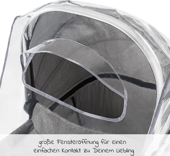 Produktbild Zamboo Regenschutz Universal Regenschutz für Kinderwagen (Babywannen oder