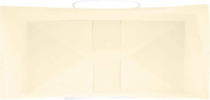 Produktbild VidaXL Kraftpapiertüten 50 Stk. mit Henkel Gelb 18x8x22 cm Papiertüte (Geschenktüte, 50 x)