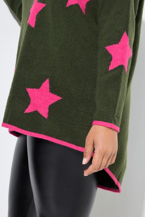 Produktbild Angel of Style Pullover, oversized, Sterne, Langarm (60)