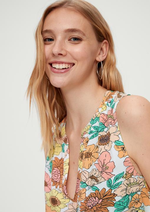 Produktbild S.Oliver Kleid Viskosekleid mit Raffung (34)