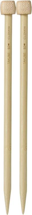 Actual product image Clover Jacket knitting needles Takumi 9.00 mm 23 cm